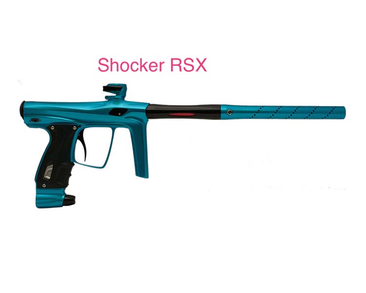 Shocker RSX paintball markers/guns